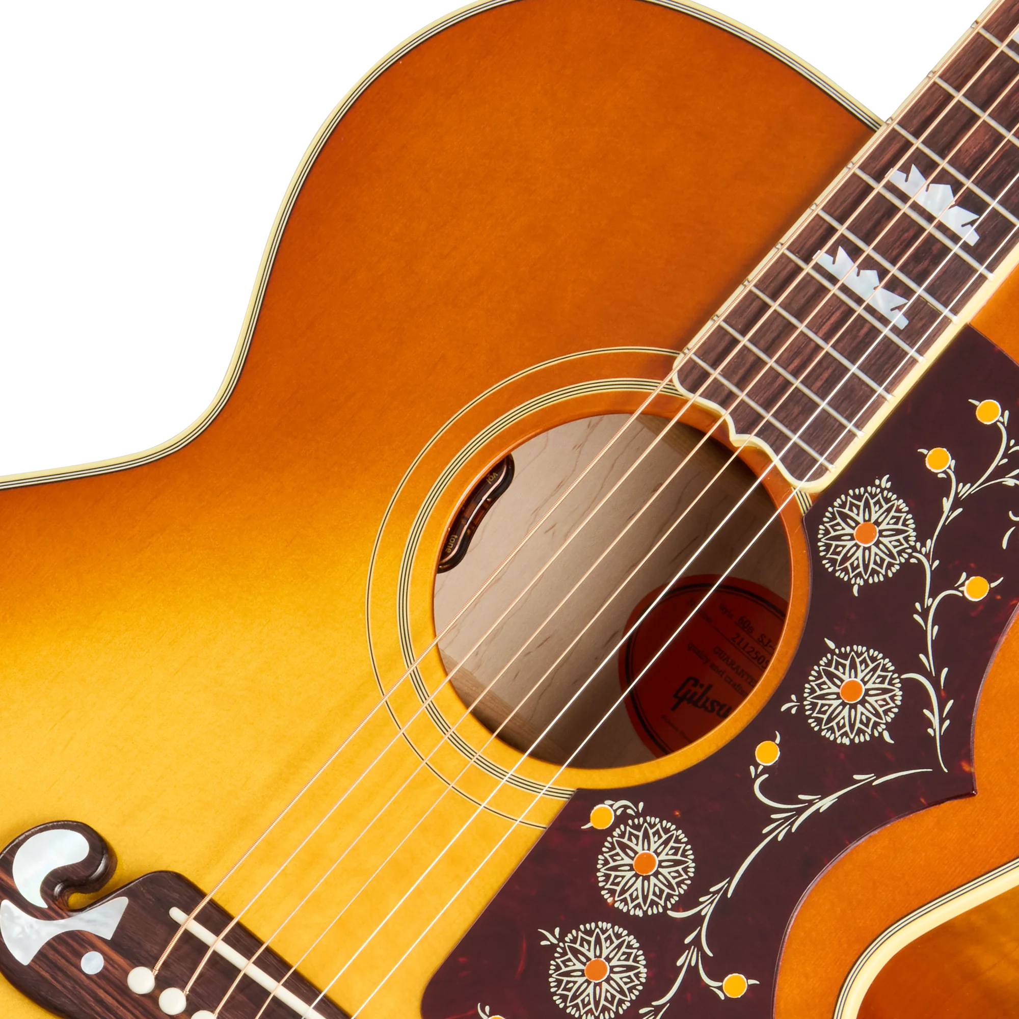 Gibson SJ-200 60s Original Korpus in frontaler Ansicht